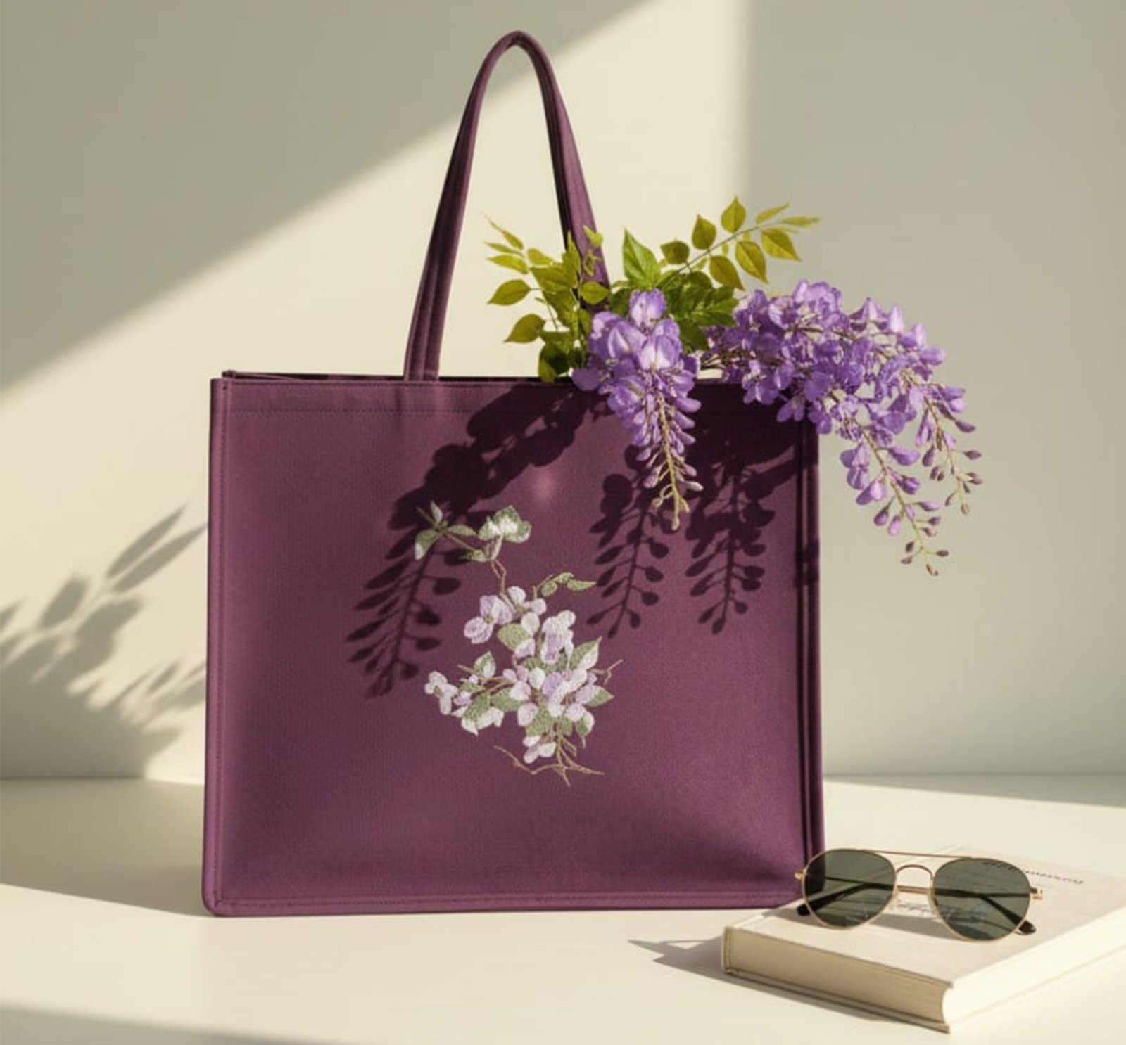 Suede Tote bags